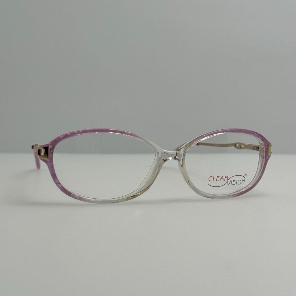 Clear Vision Eyeglasses Eye Glasses Frames Bronwyn Lilac 53-14-135